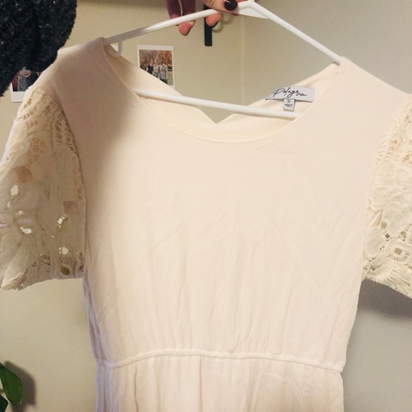 'Hope' Cream Maxi Dress - Picture 3 of 7